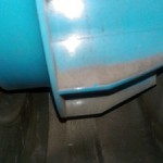 Front Turbine pushing the cold air in the room