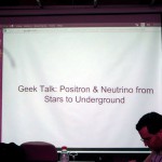 Positron & Neutrino from Stars to Underground by Data Ng