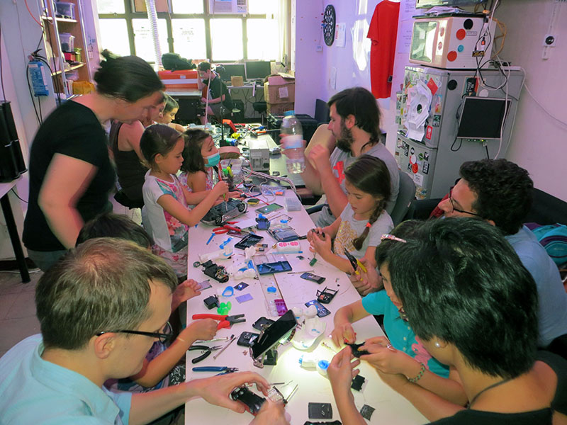 Take-Apart Day at Dim Sum Labs