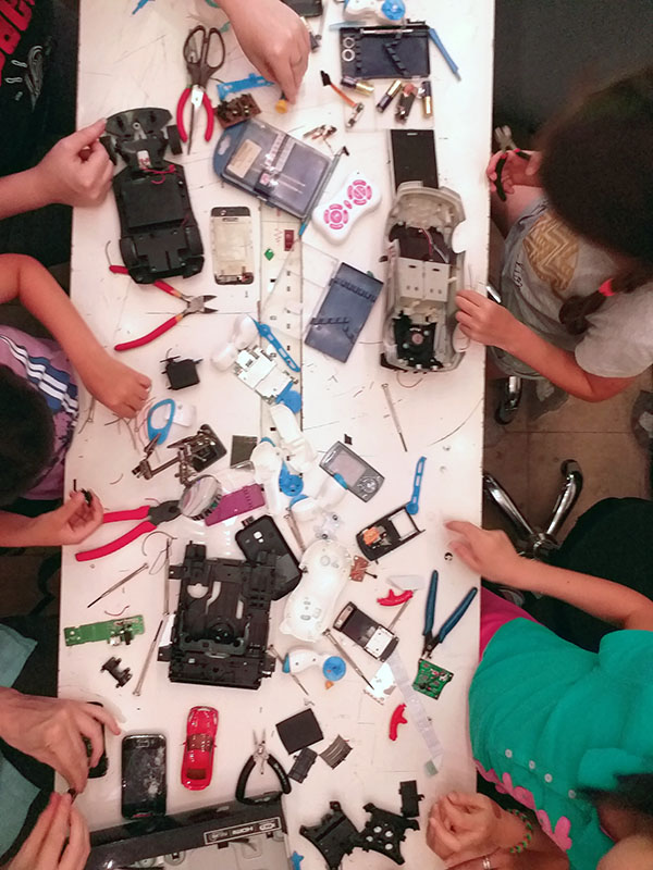 Take-Apart Day at Dim Sum Labs